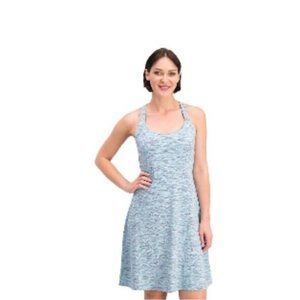 MPG Mondetta Performance Gear Blue Tennis Athletic Dress Women's‎ Sz M Shelf Bra